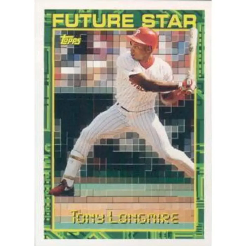 1994 Topps Tony Longmire FS, RC # 28 Philadelphia Phillies